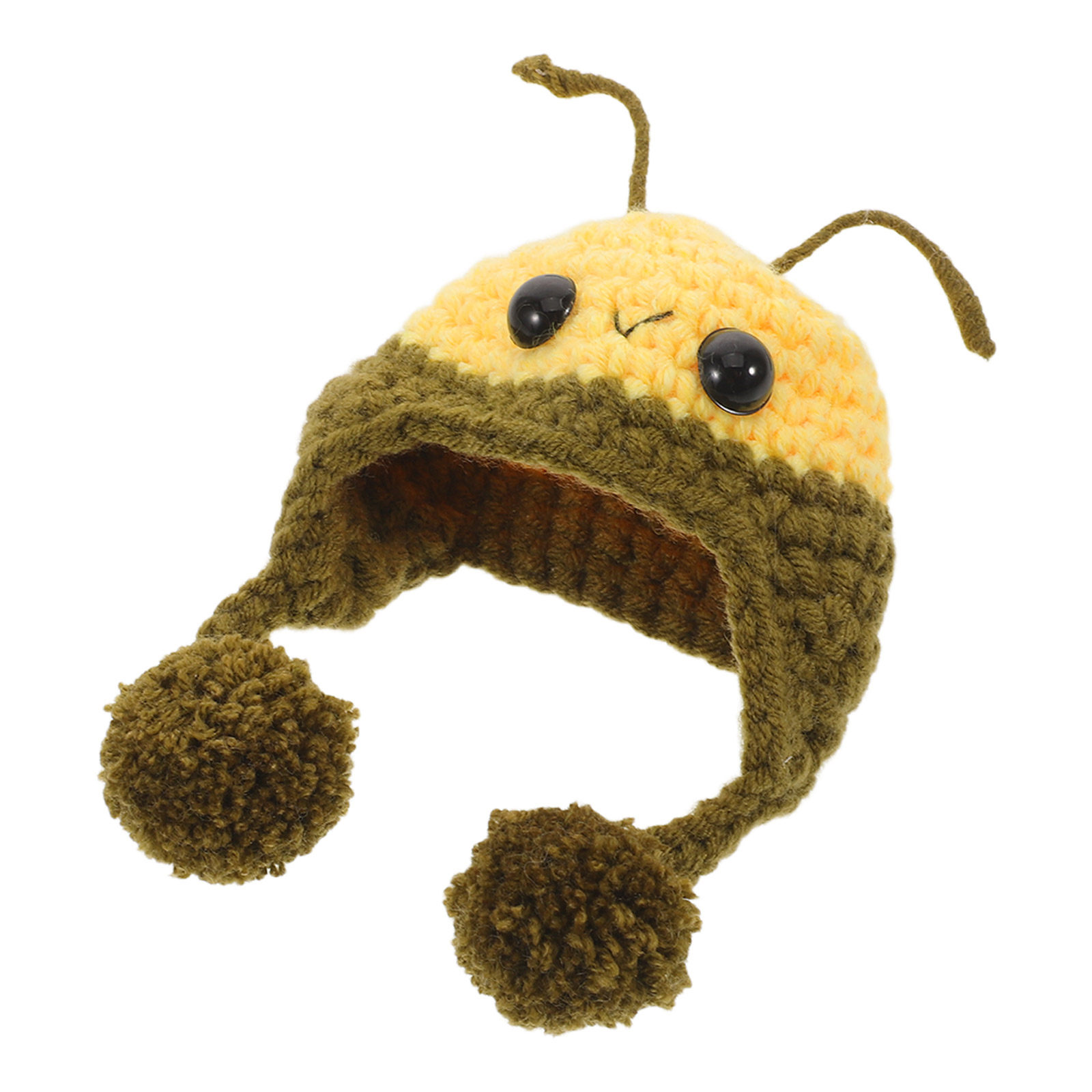 Art Craft Winter - Tiny Handmade Bee Style Knitted Hat