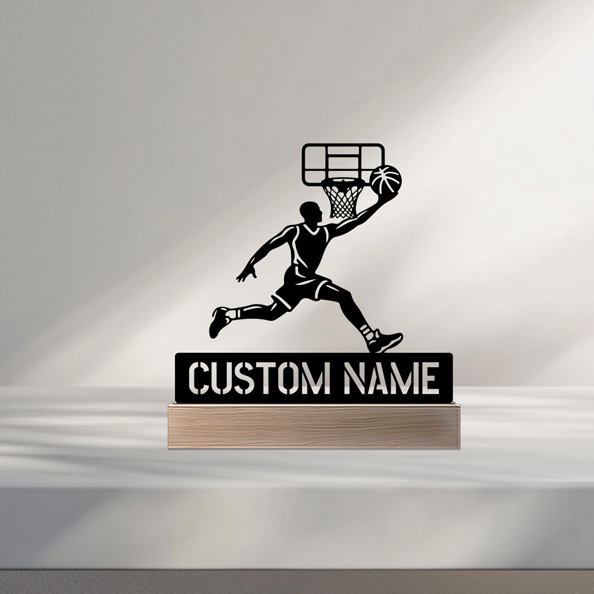 Art Craft Material - 1pc Simple Basketball expert Customized Name