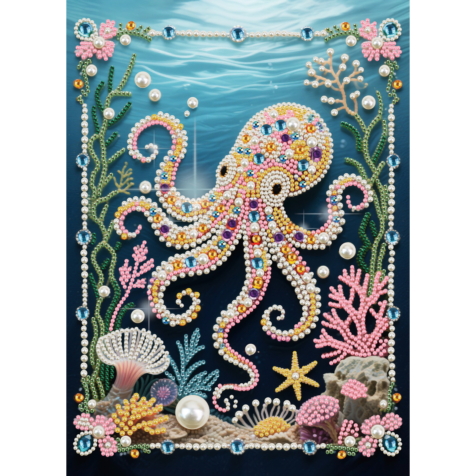 Art Craft Kits For Adults - DIY Pearl Diamond Art Painting kits