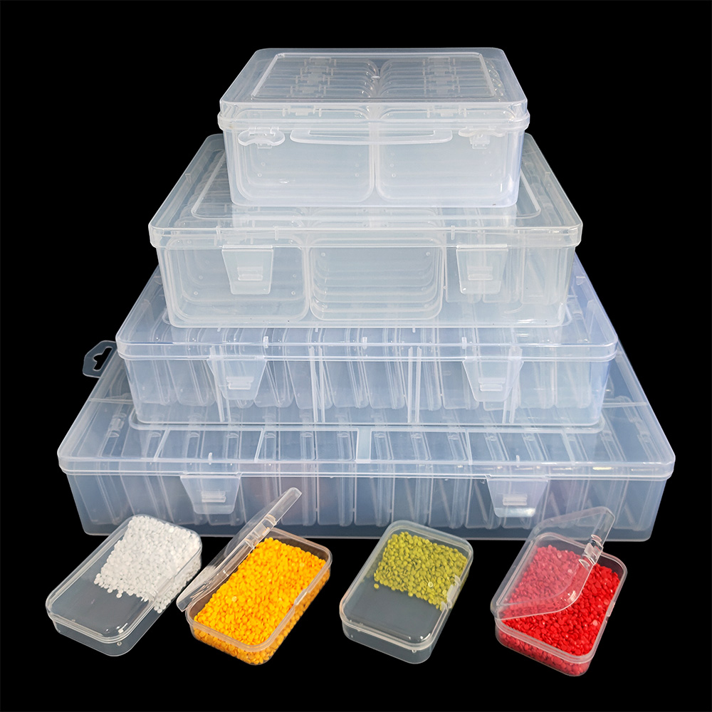 Art Craft Organizer - Plastic Diamond Painting Storage Box Set