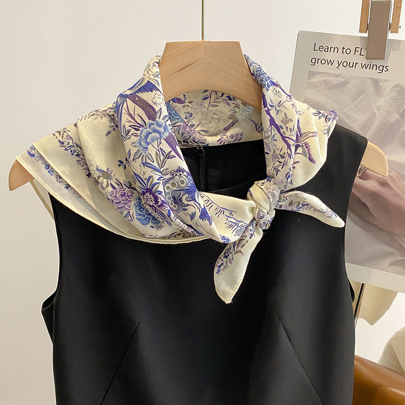 1PCS 70cm Leaf Pattern Silk Sc - Art Craft Bag avis et prix