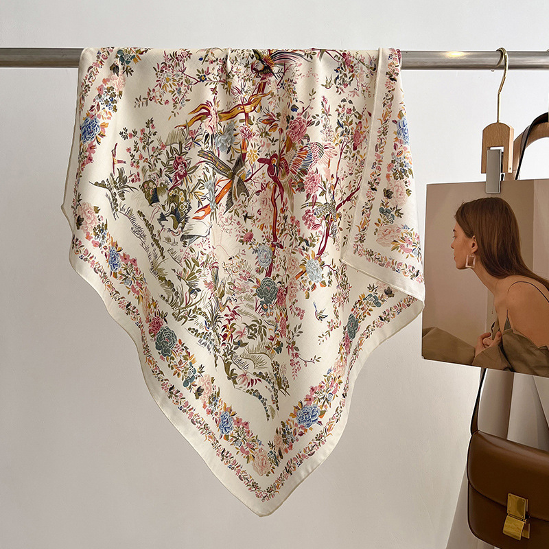 1PCS 70cm Leaf Pattern Silk Sc - Art Craft Bag avis et prix