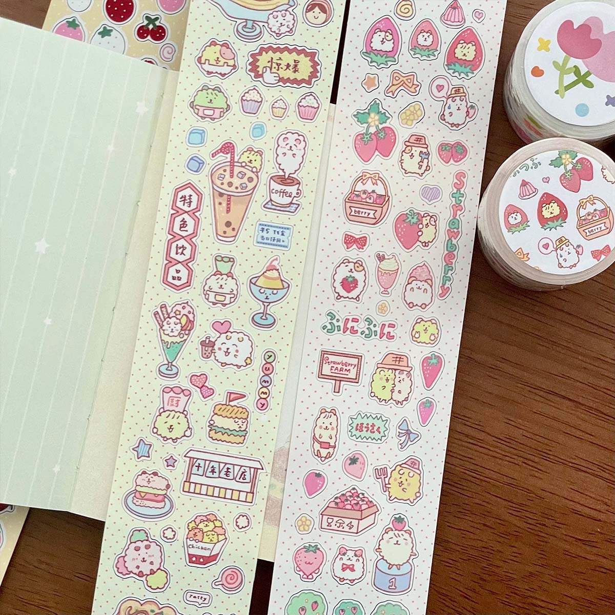 Kawaii Animal Scrapbooking Sti - Art Craft Journals avis et prix