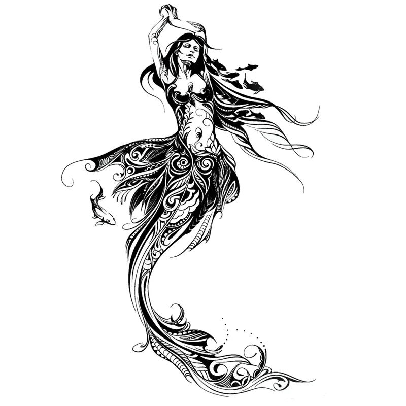 New Art Girl Stamps Mermaid lo - Art Craft Umbrella avis et prix