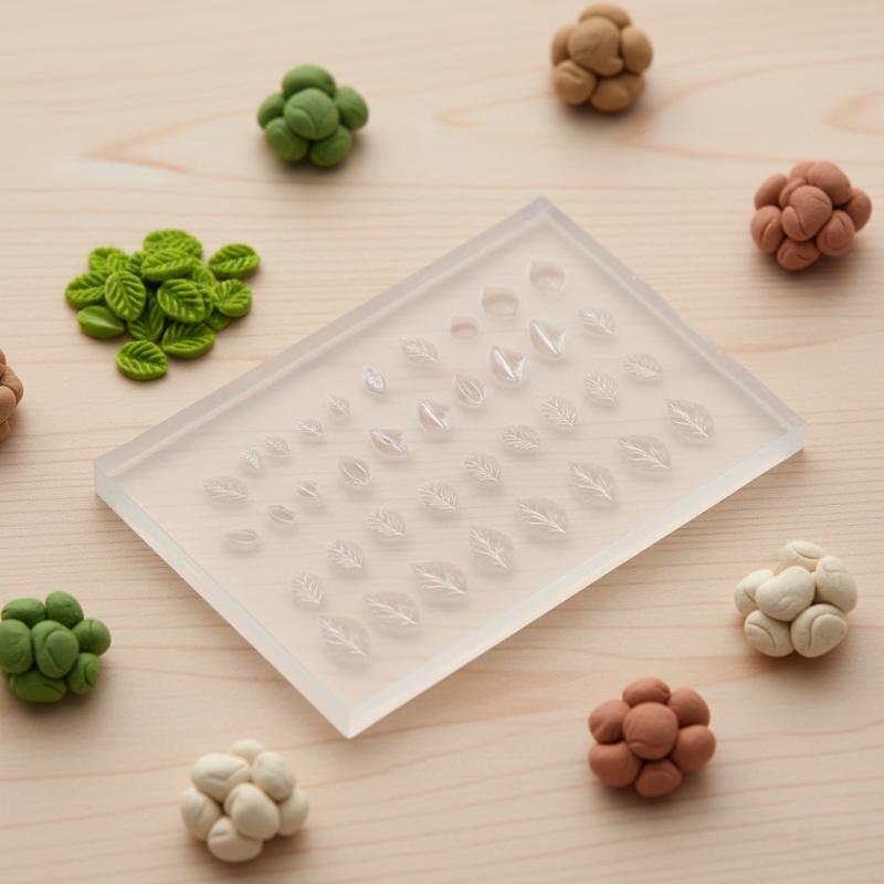 3D Mold Silicone Nail Art Deco - Art Craft With Leaves avis et prix