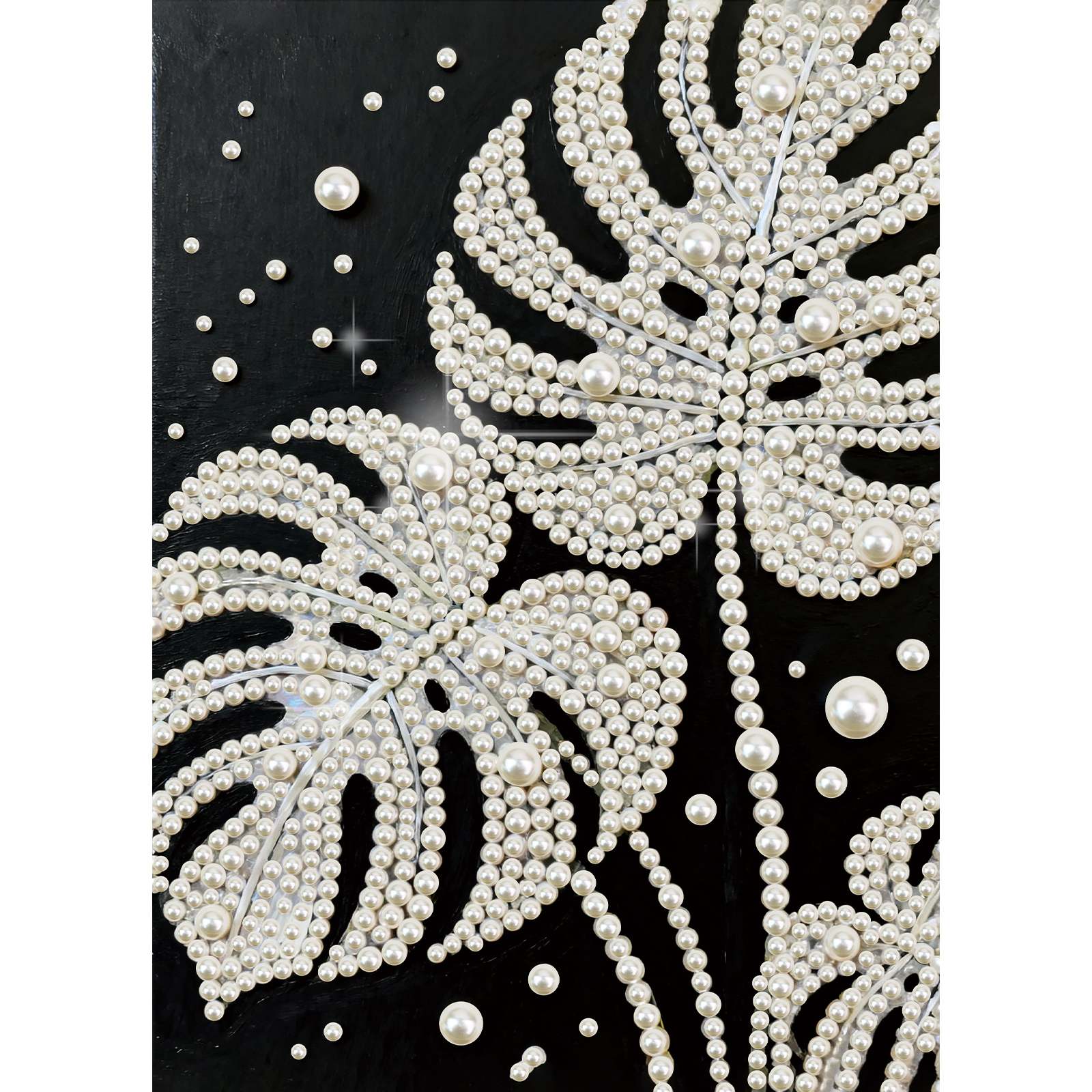 DIY Pearl Diamond Art Painting - Art Craft With Leaves avis et prix