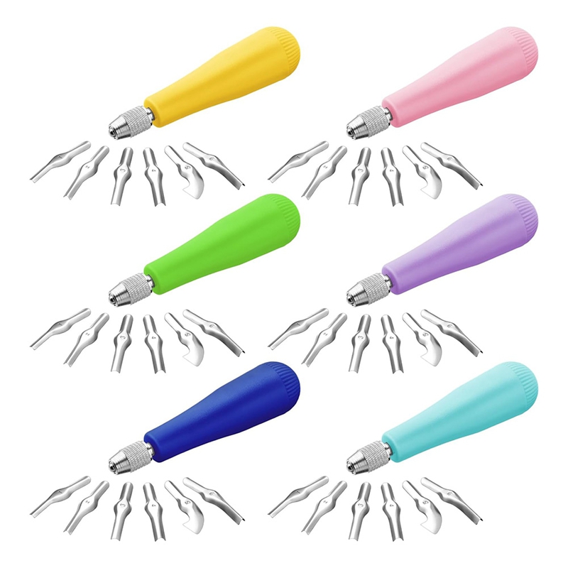 6Pack Craft Linoleum Cutter Ki - Linocut Carving Tool avis et prix