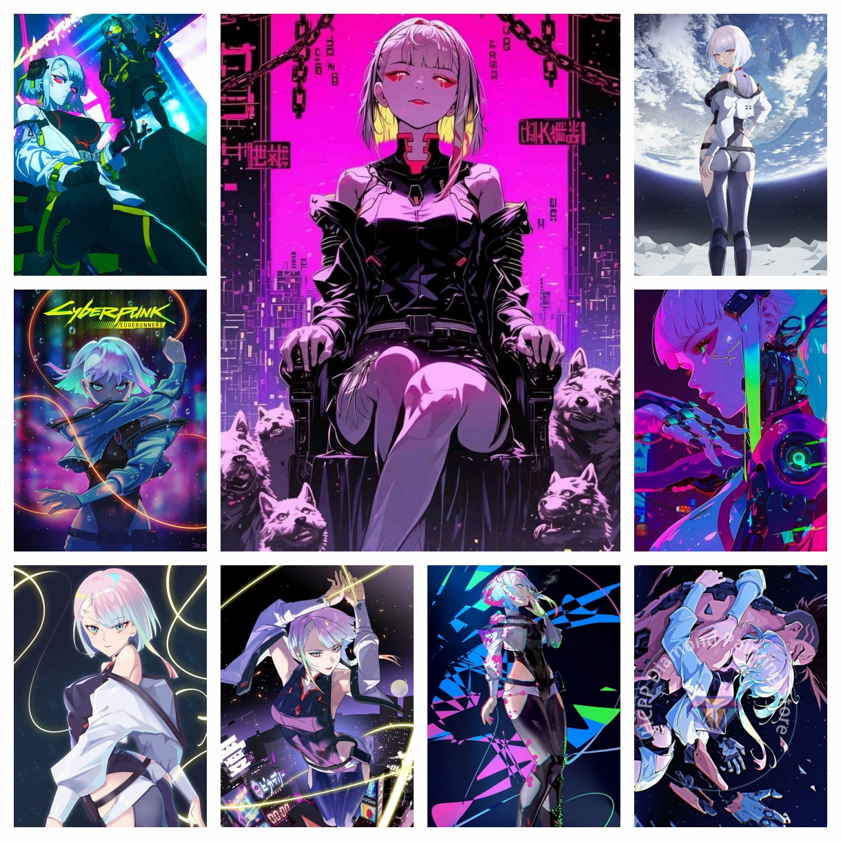 Cyberpunk Lucy Figures Diamond - Art Craft Japan avis et prix