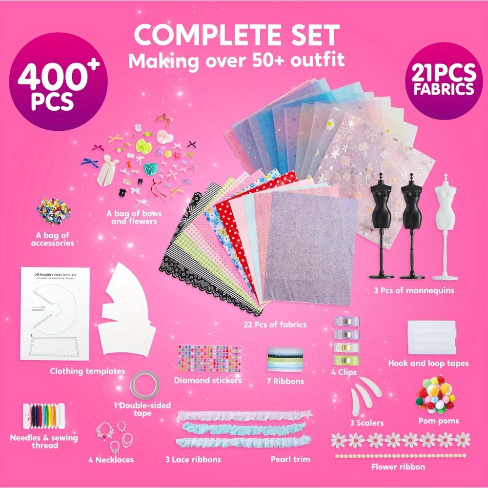 JOYFY 400+PCS Fashion Design C - Art Craft Kits For Kids avis et prix