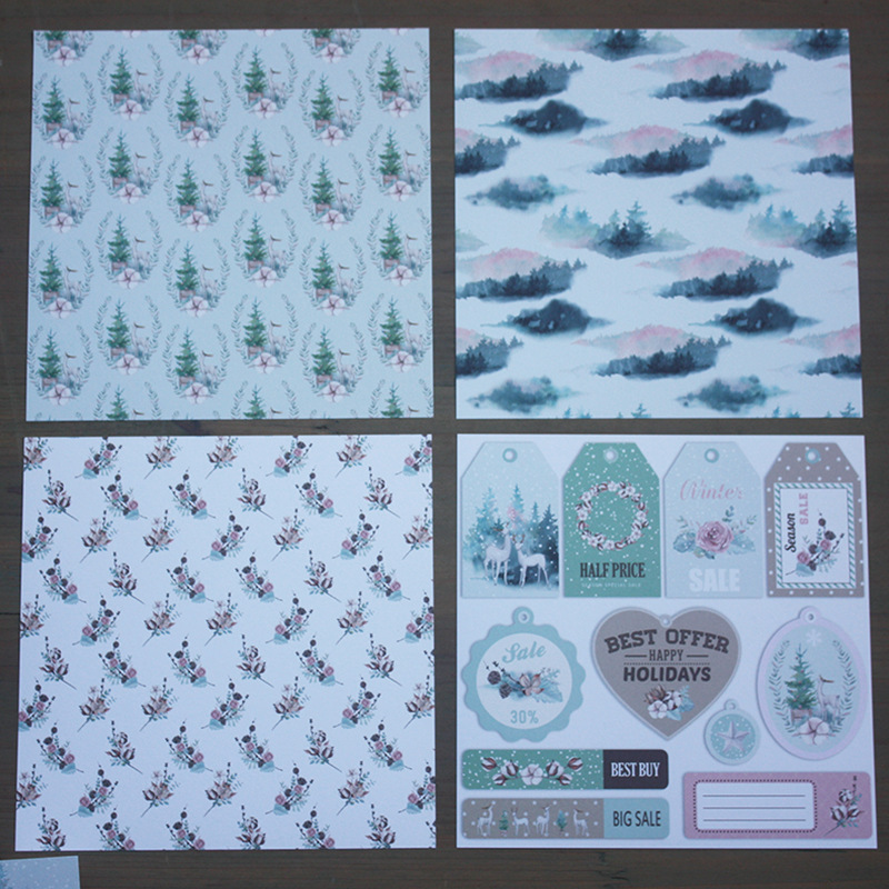 KLJUYP 24 Sheets Winter Time S - Art Craft Winter avis et prix