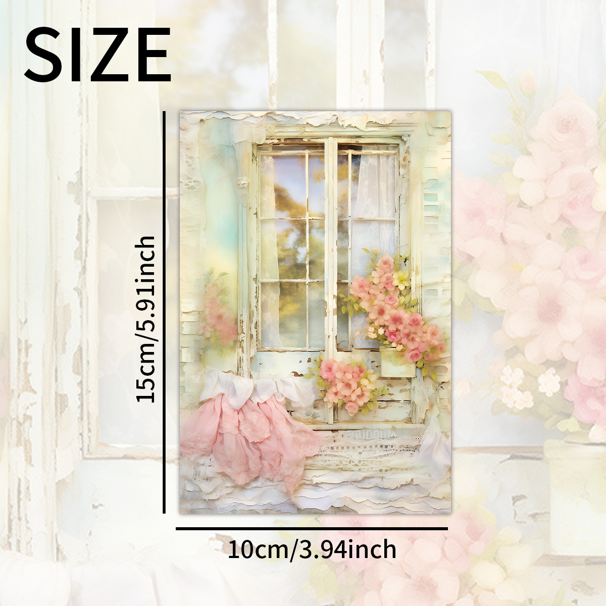 20pcs Vintage Floral Art Colla - Art Craft Gallery avis et prix