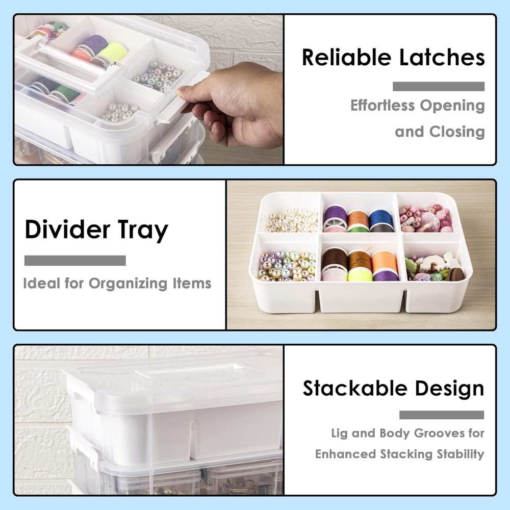 4-Layer Durable Sewing Organiz - Art Craft Organizer avis et prix
