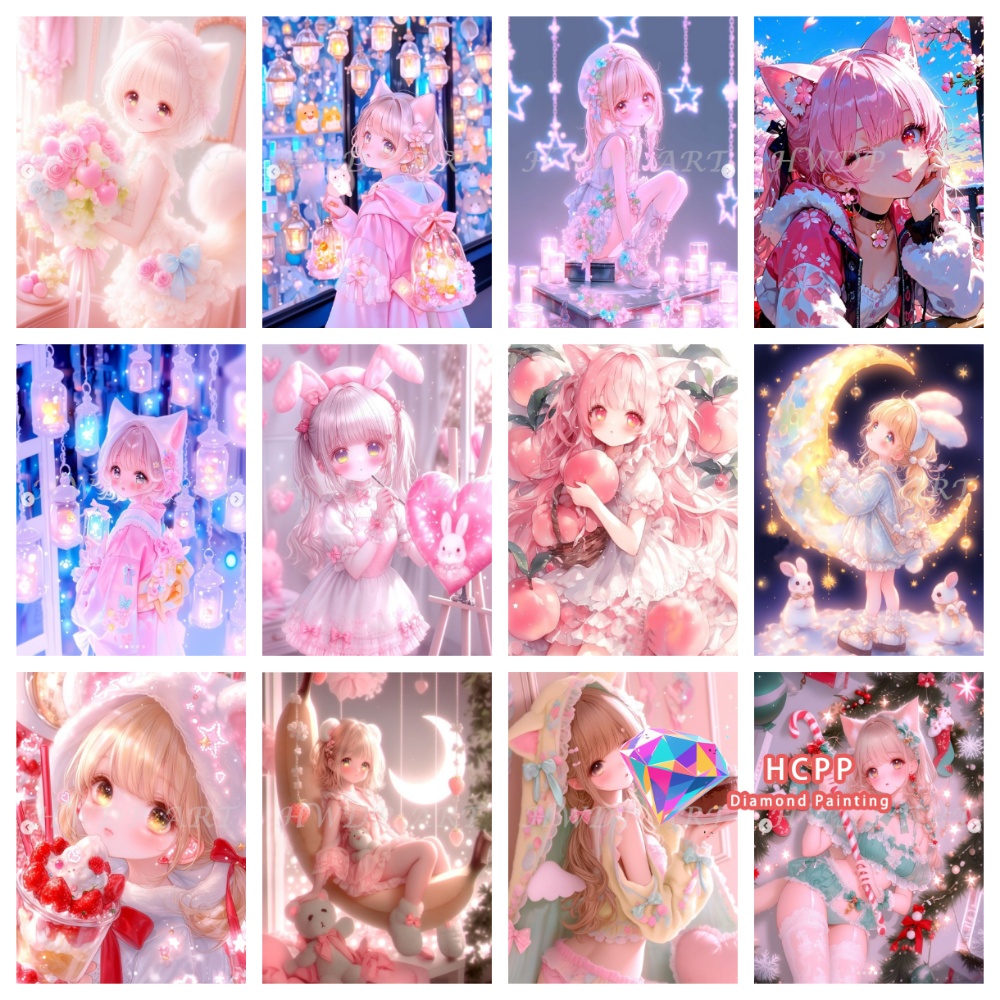Cartoon Girl Fairy Diamond Pai - Art Craft Japan avis et prix