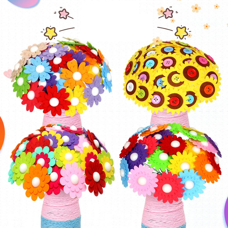 Flower Craft Kit Bouquet with  - Art Craft Kits For Kids avis et prix