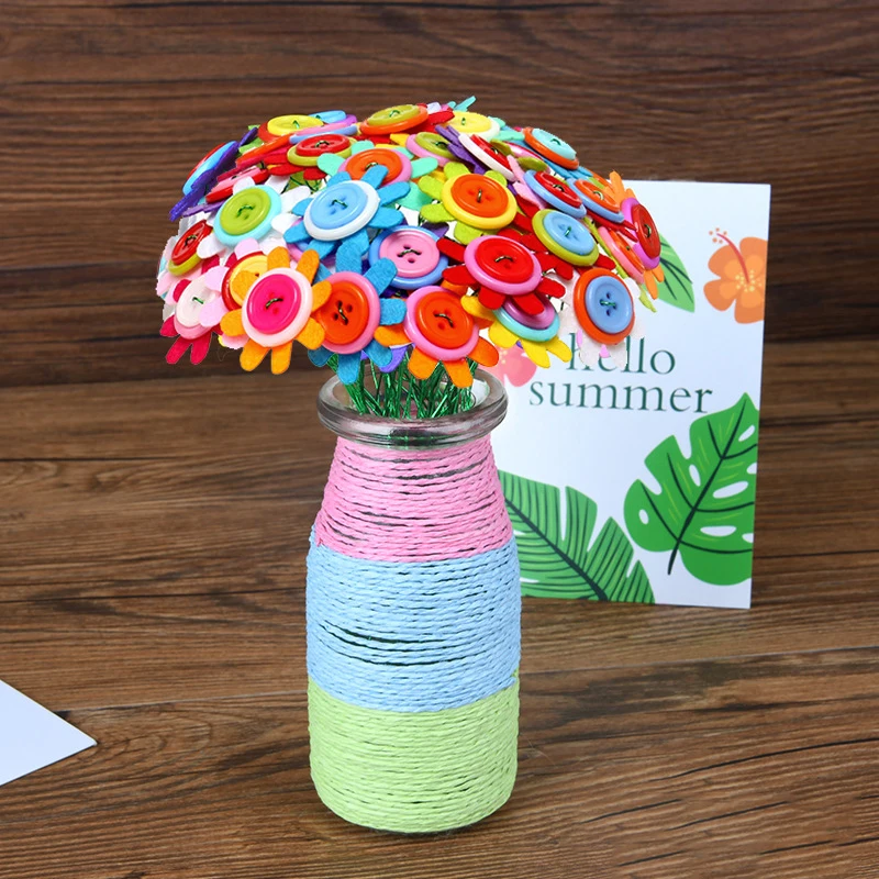 Flower Craft Kit Bouquet with  - Art Craft Kits For Kids avis et prix
