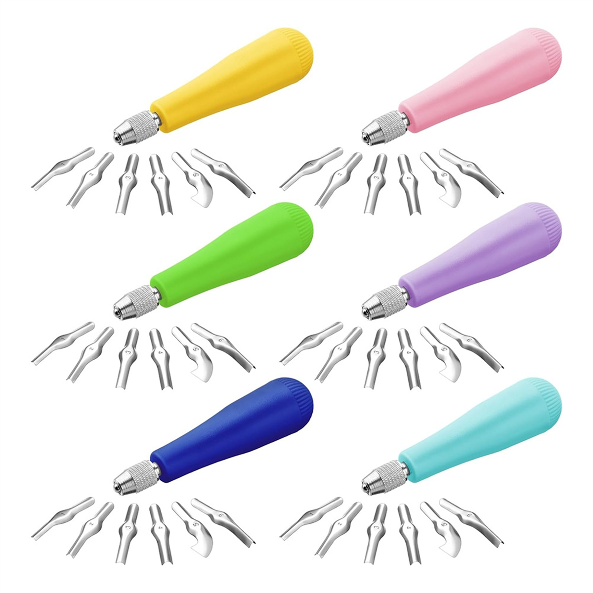 6Pack Craft Linoleum Cutter Ki - Linocut Carving Tool avis et prix