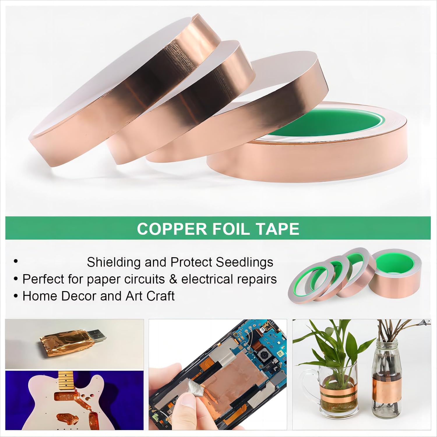 Double-Sided Copper Tape Condu - Art Craft Material avis et prix