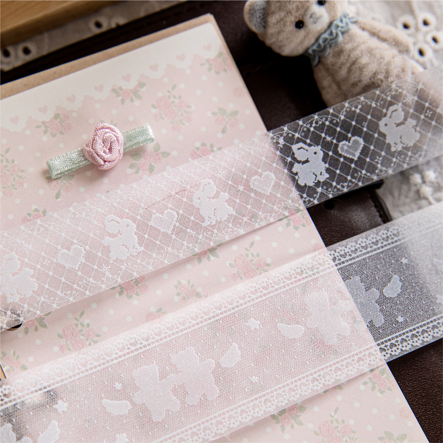 20/30mm*2m lace border PET Tap - Art Craft Journals avis et prix