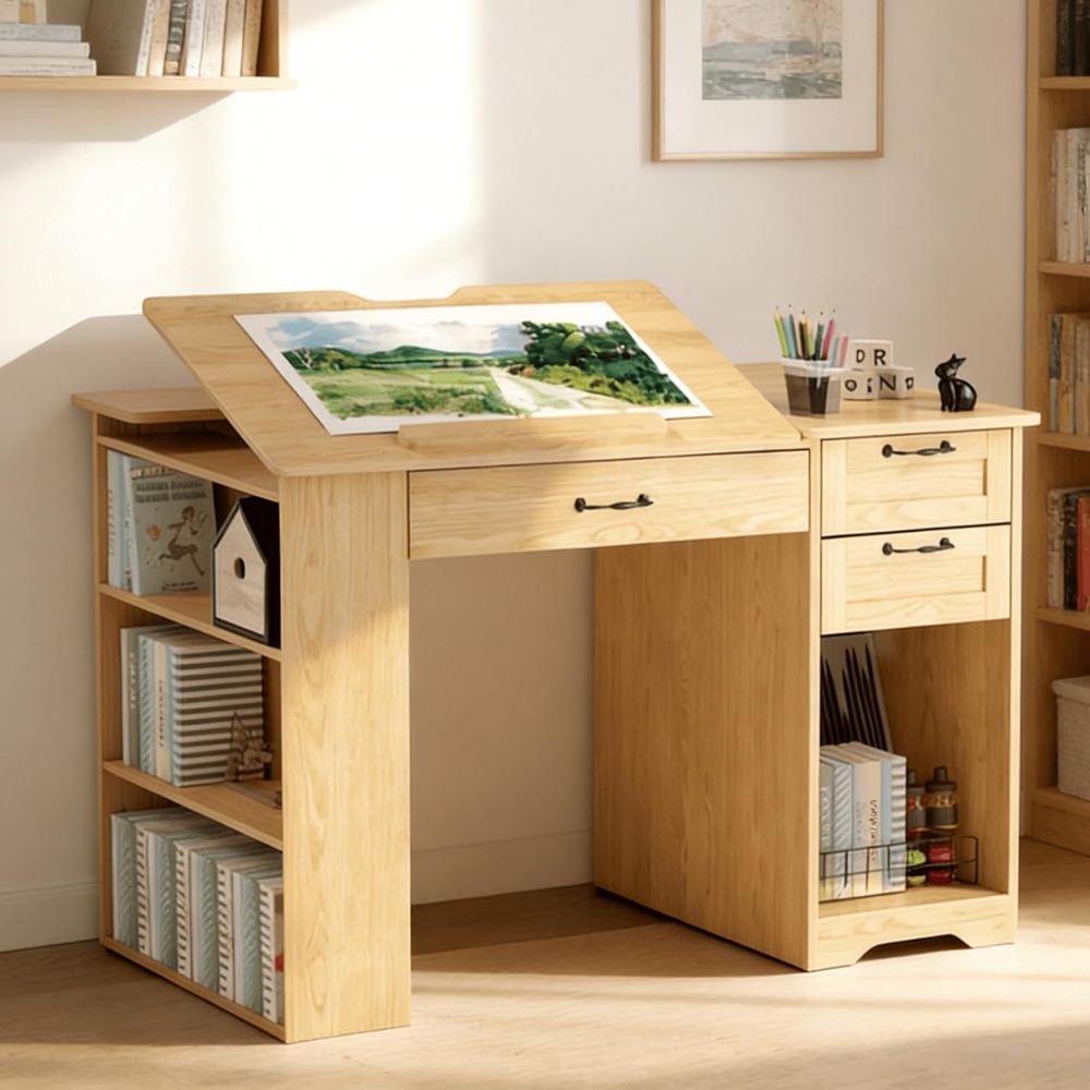 Adjustable Desk with Storage,  - Art & Craft Paper Ideas For Kids avis et prix