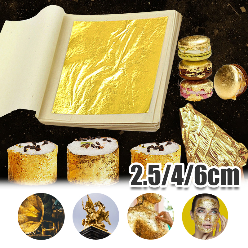 Real 24K Gold Leaf Sheets in 3 - Art Craft With Leaves avis et prix
