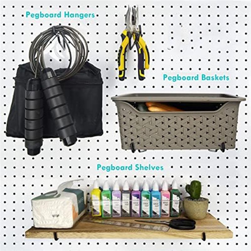 75STO-Peg Board Shelf Hooks, 8 - Art Craft Organizer avis et prix