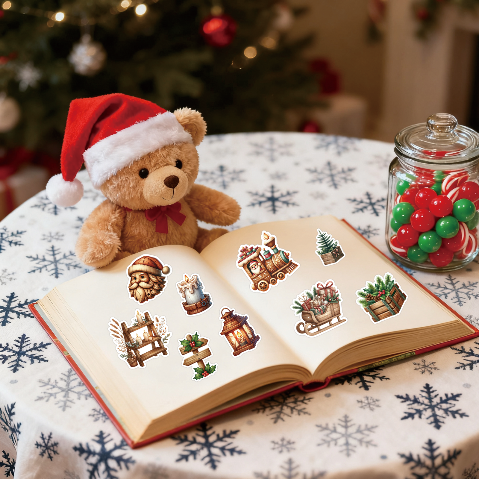 50PCS Winter Christmas Theme S - Art Craft Winter avis et prix