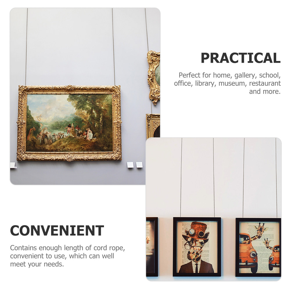 4Sets Picture Hanger Steel Wir - Art Craft Gallery avis et prix