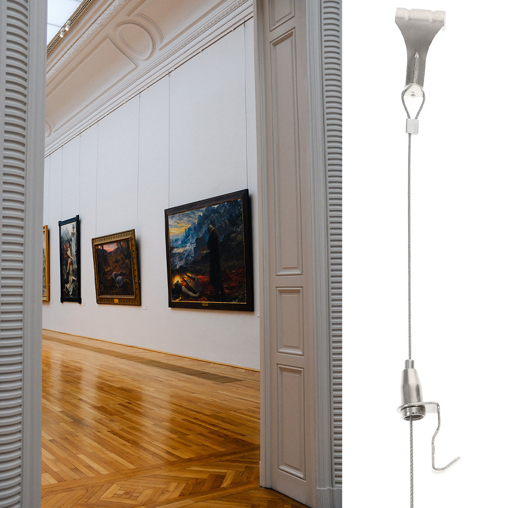 4Sets Picture Hanger Steel Wir - Art Craft Gallery avis et prix