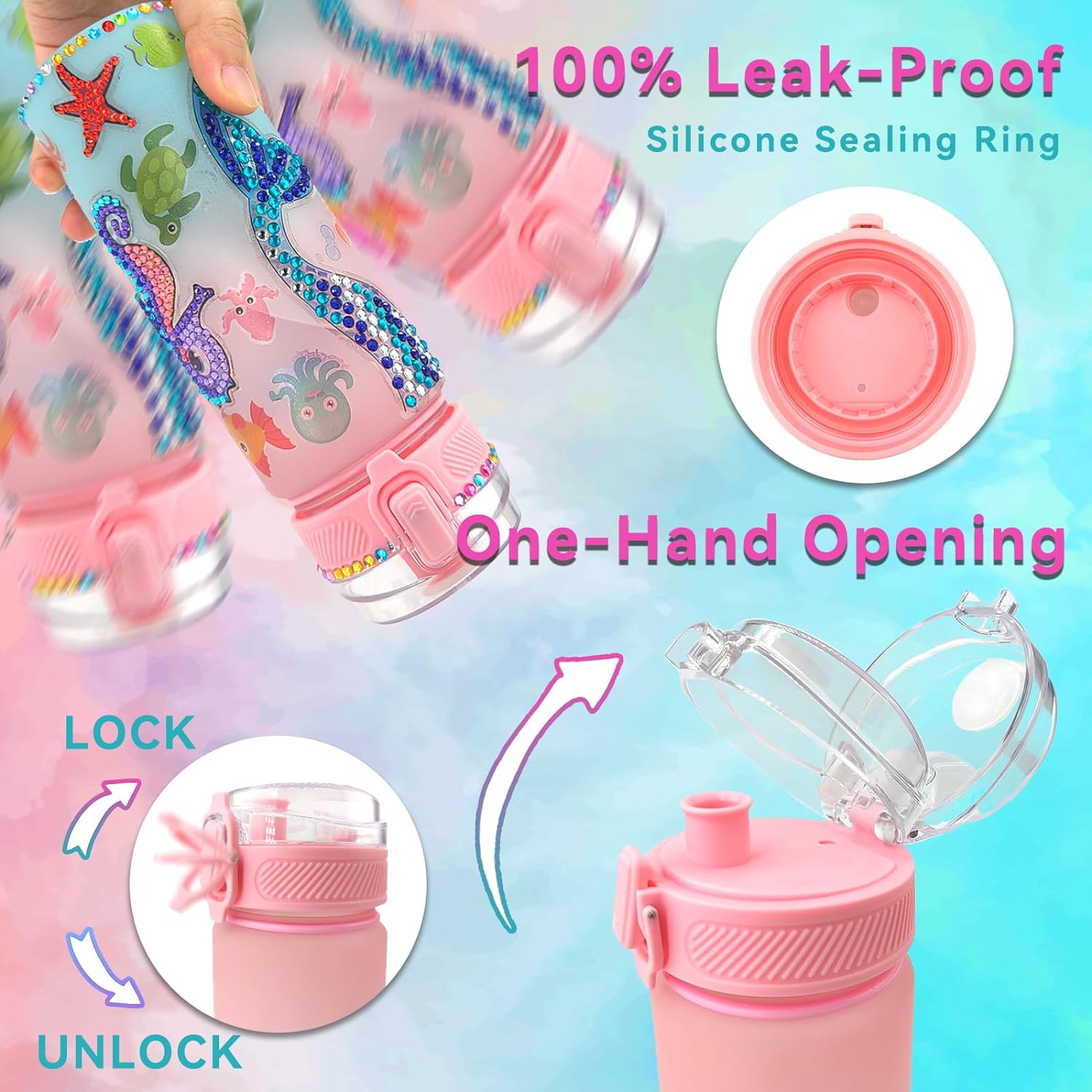 Decorate Your Own Water Bottle - Art Craft Kits For Kids avis et prix