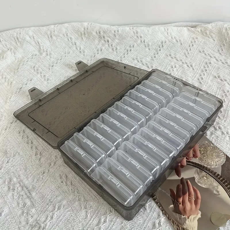 Transparent plastic craft stor - Art Craft Organizer avis et prix