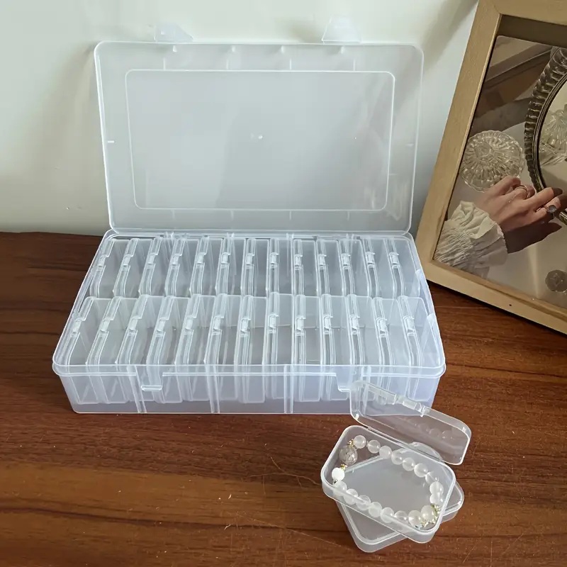 Transparent plastic craft stor - Art Craft Organizer avis et prix
