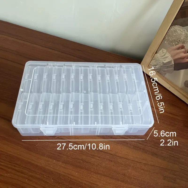 Transparent plastic craft stor - Art Craft Organizer avis et prix