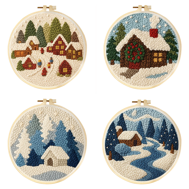 Punch Needle Kits Handicraft A - Art Craft Winter avis et prix