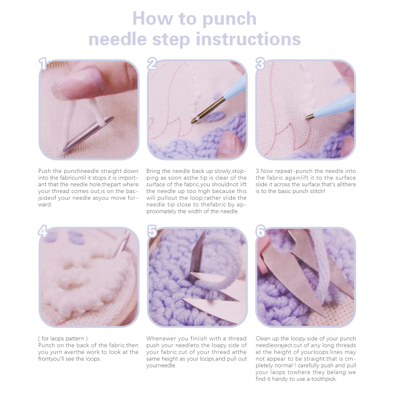 Punch Needle Kits Handicraft A - Art Craft Winter avis et prix