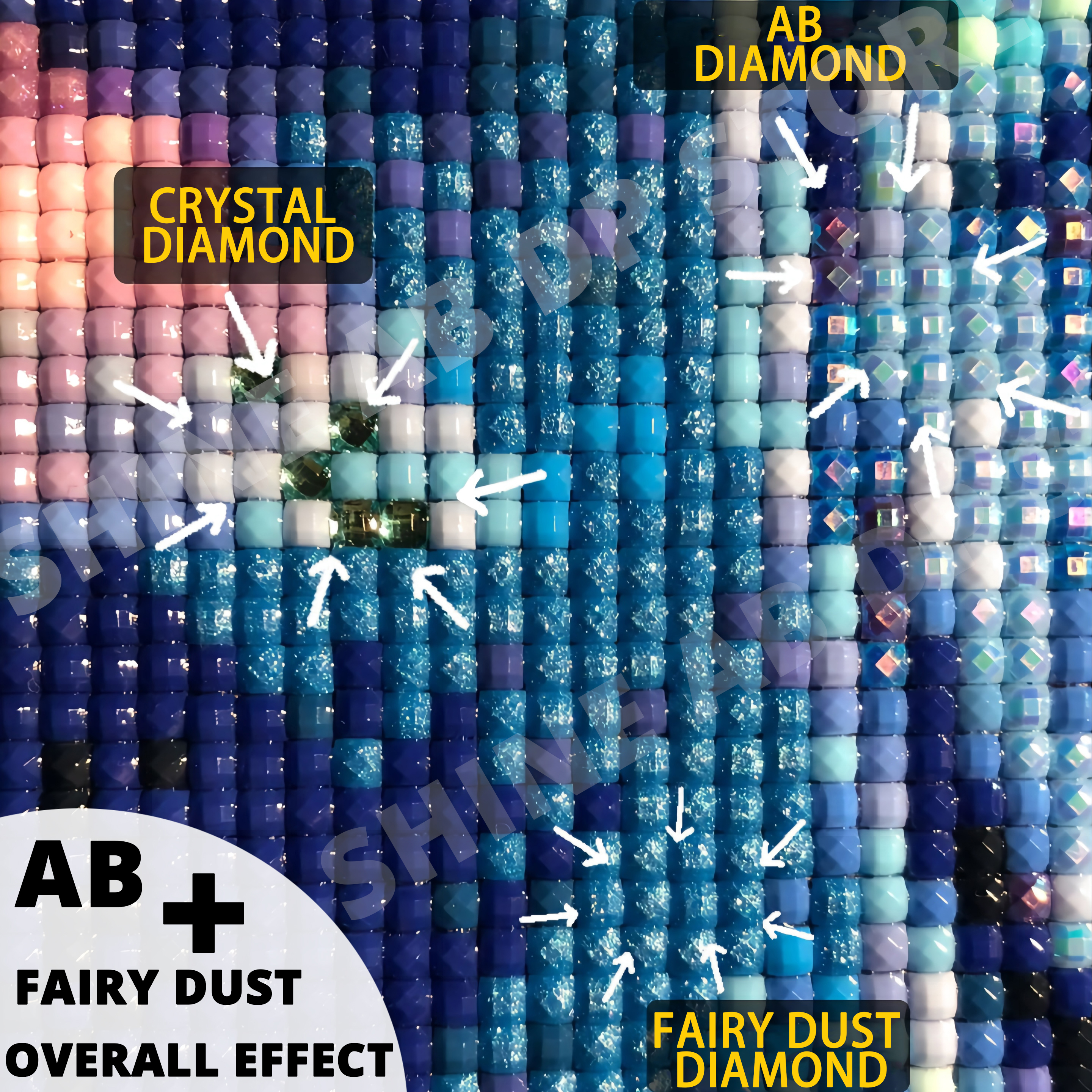 AB Fairy Dust Cartoon Neon Lig - Art Craft Japan avis et prix