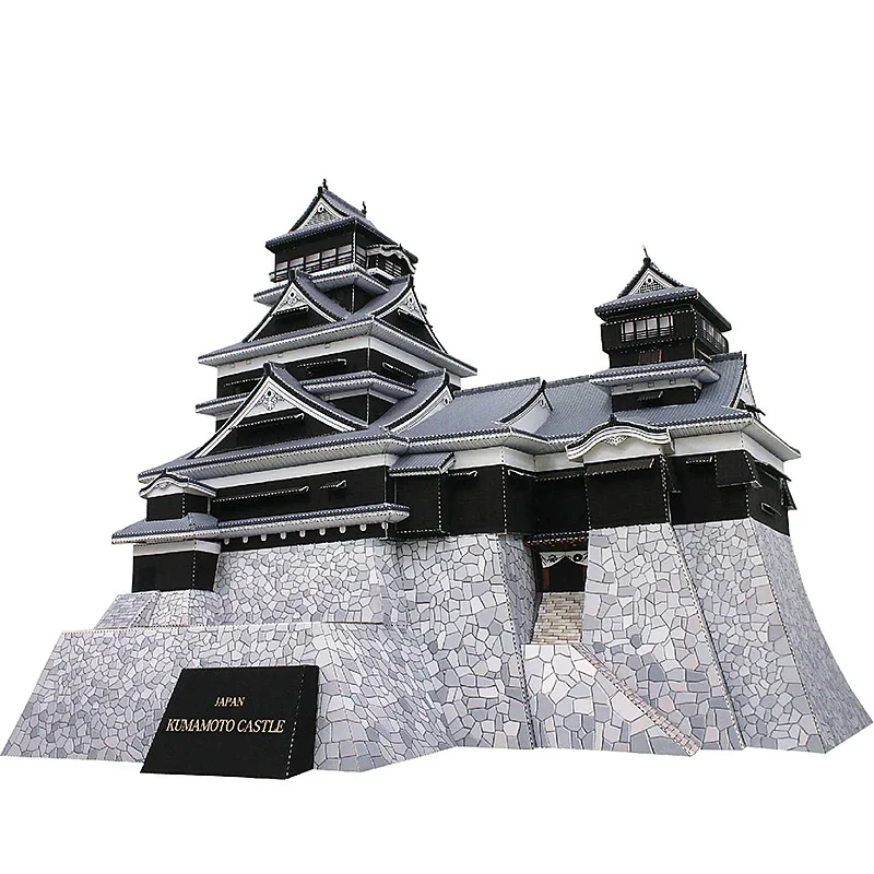 Japan Kumamoto Castle Mini 3D  - Art Craft Japan avis et prix