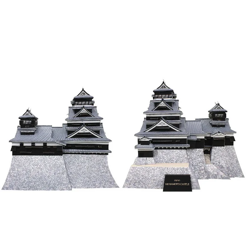 Japan Kumamoto Castle Mini 3D  - Art Craft Japan avis et prix