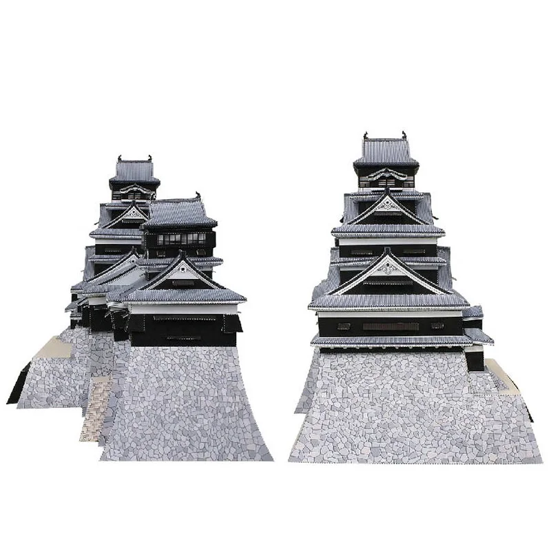 Japan Kumamoto Castle Mini 3D  - Art Craft Japan avis et prix