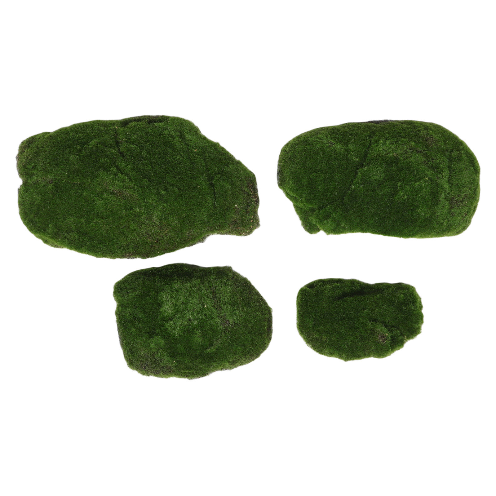 4Pcs Artificial Faux Moss Ston - Art Craft With Leaves avis et prix