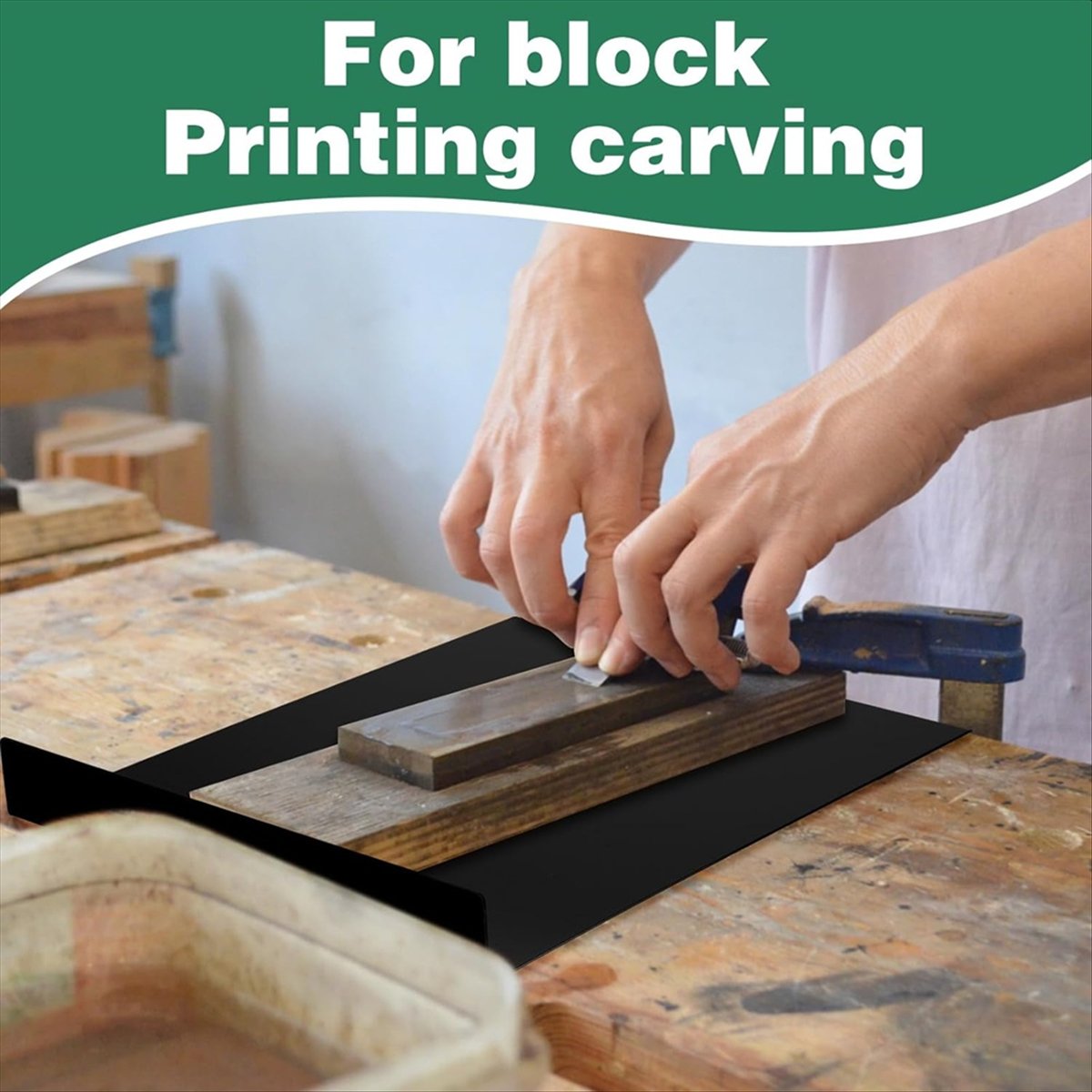 3 Pcs Bench Hook and Inking Pl - Linocut Carving Tool avis et prix