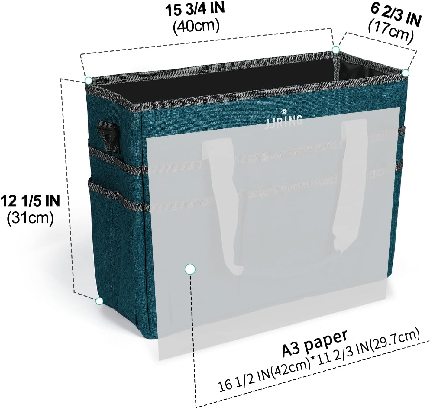 Large Art Storage Caddy with 1 - Art Craft Organizer avis et prix