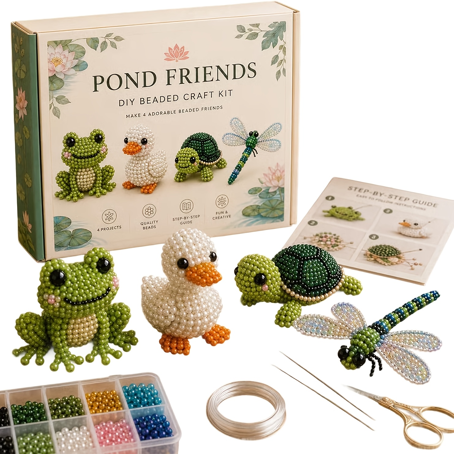 2026 Mini 3D Beaded Animal Set - Art Craft Kits For Adults avis et prix