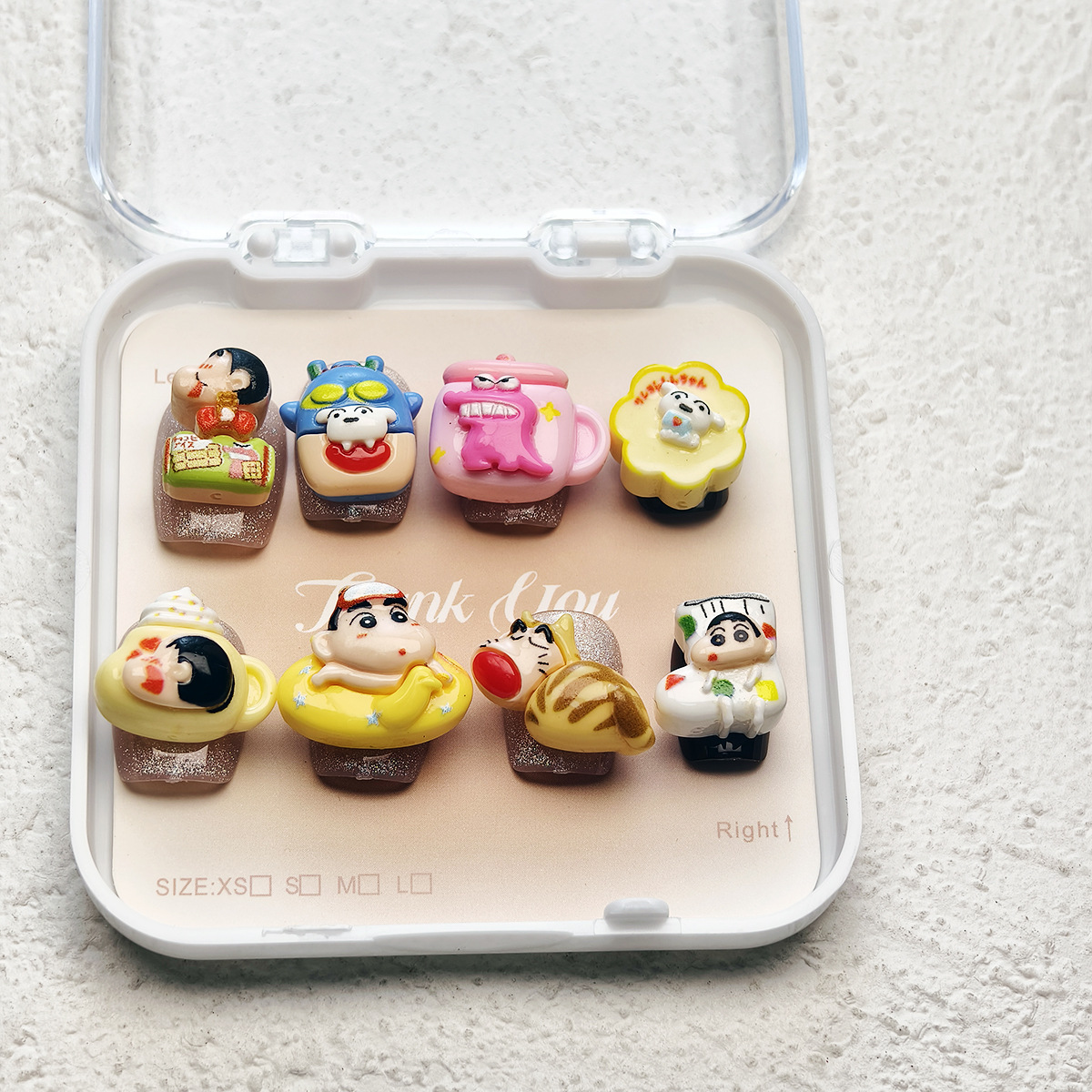 20Pcs Resin Mini Crayon Shin-c - Art Craft Japan avis et prix