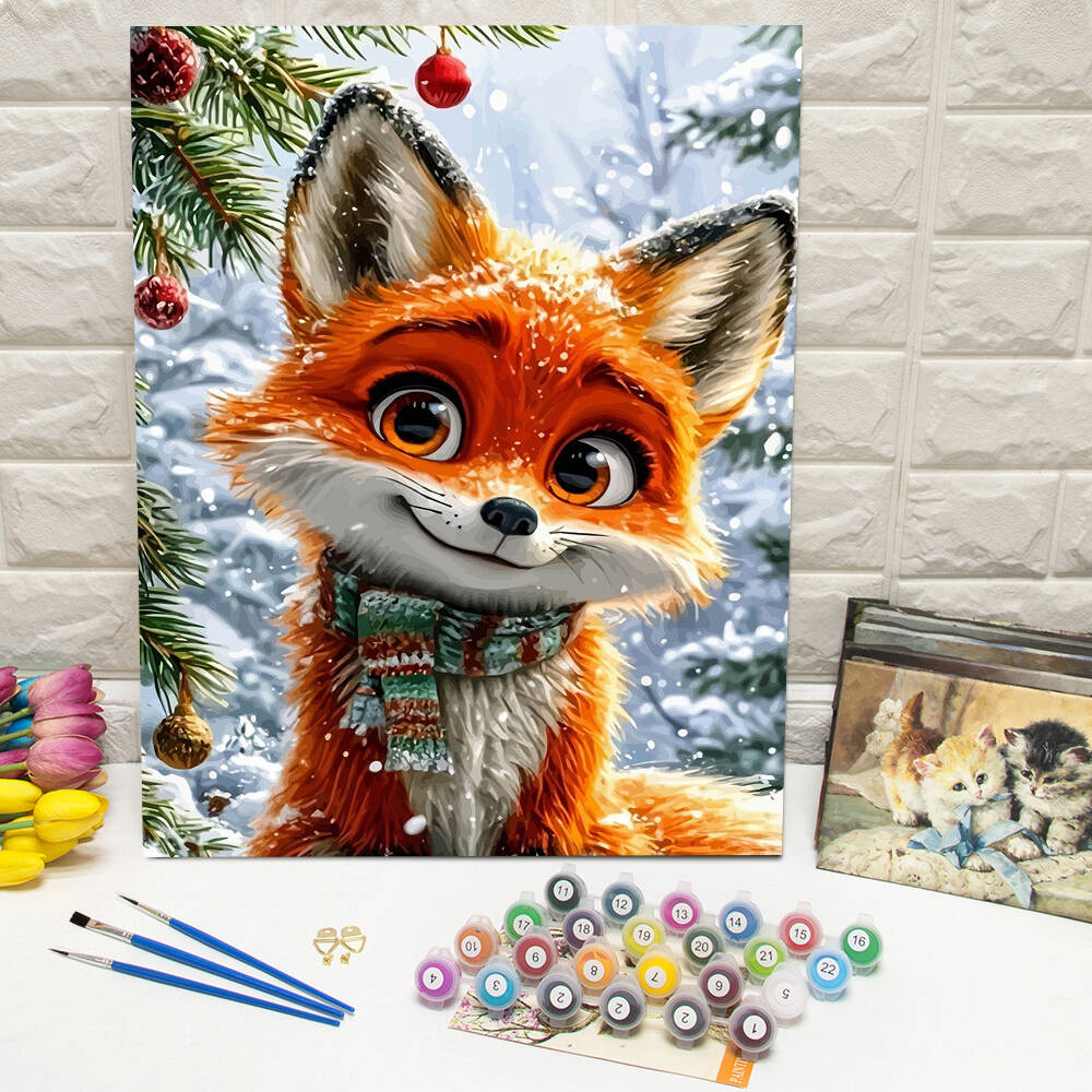 Huacan DIY Digital Oil Paintin - Art Craft Winter avis et prix