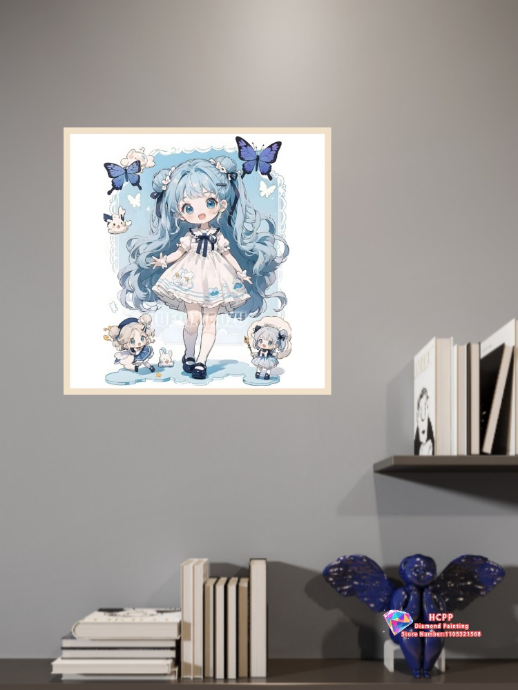 Cartoon Cute Girl Diamond Draw - Art Craft Japan avis et prix