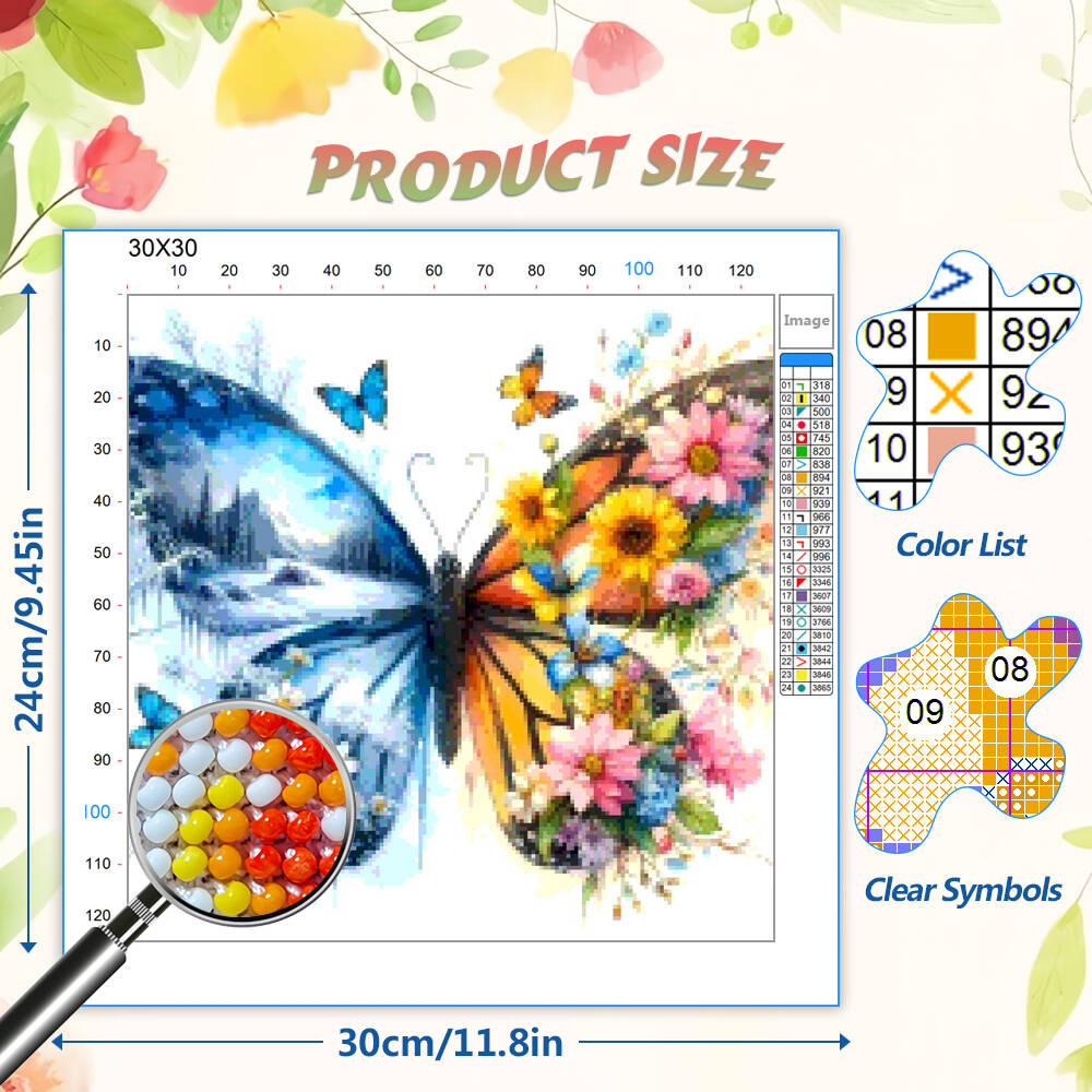 Beaded 11CT Cross Stitch Kit B - Art Craft Winter avis et prix