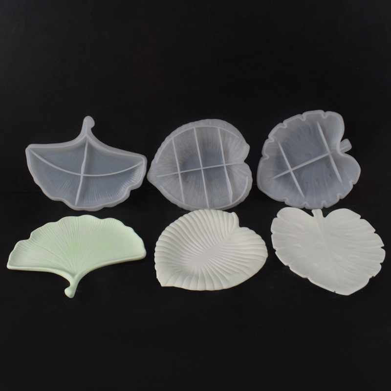 Plaster Cement DIY Leaf Dish M - Art Craft With Leaves avis et prix