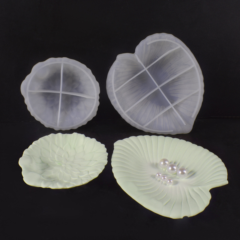 Plaster Cement DIY Leaf Dish M - Art Craft With Leaves avis et prix