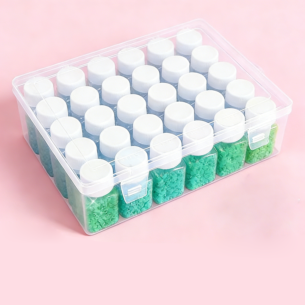 30 Pcs 30ML Square Bottle Diam - Art Craft Organizer avis et prix