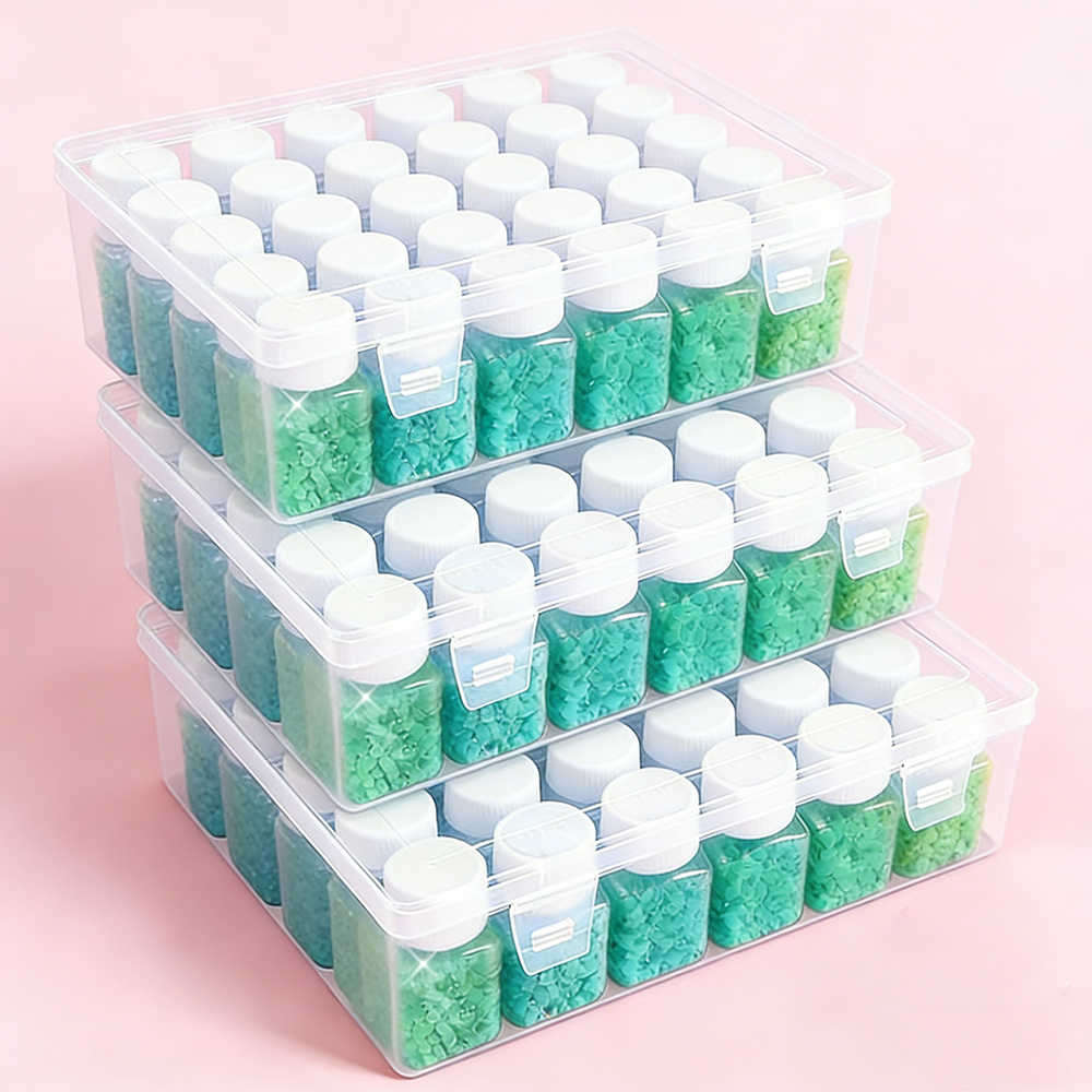 30 Pcs 30ML Square Bottle Diam - Art Craft Organizer avis et prix